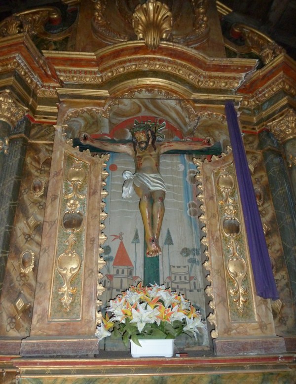 Imagen del Santo Cristo, Xedré.